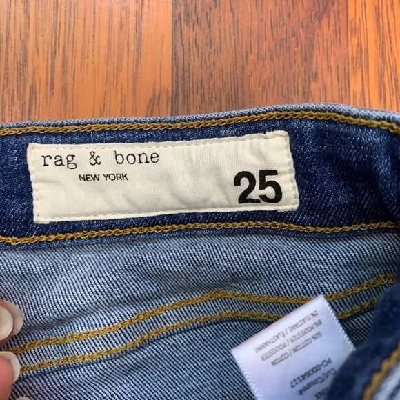 Rag & Bone Nina High Rise Skinny Jeans Women’s Size 25 Color: Jinx - Picture 5 of 12